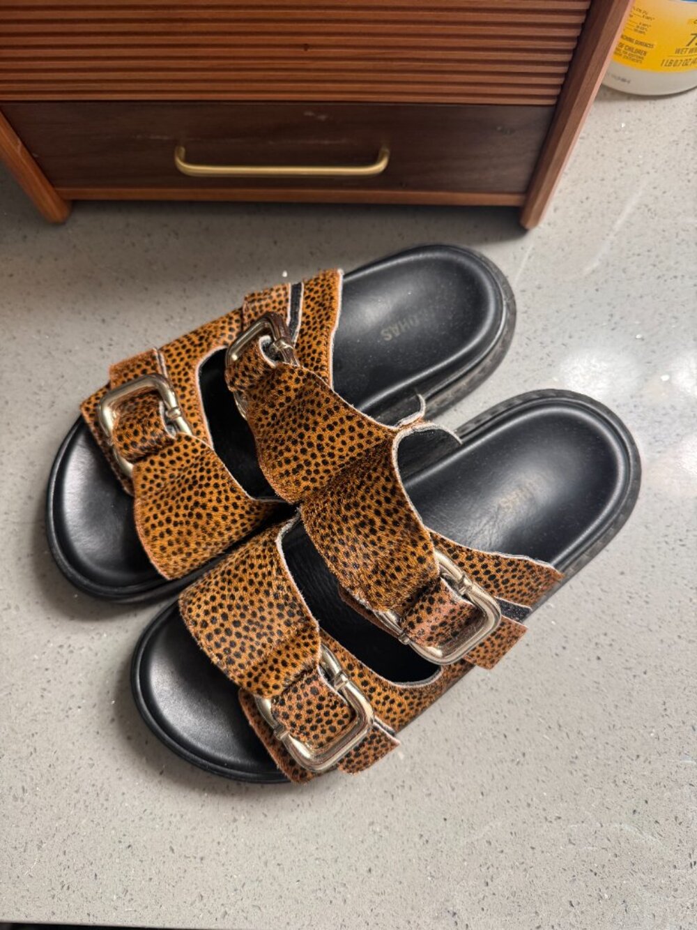 ALOHAS Harper Leather Slingback Buckled Sandal - Picture 5 of 7